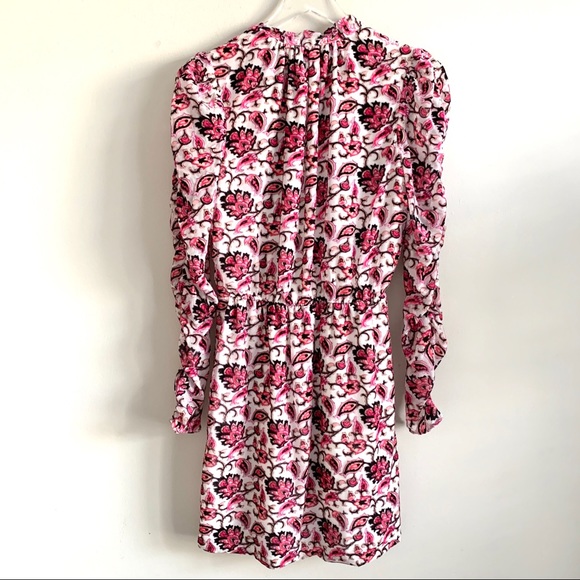 ❌NOT FOR SALE❌MONIQUE LHUILLIER Floral VelvetDress - Picture 13 of 16